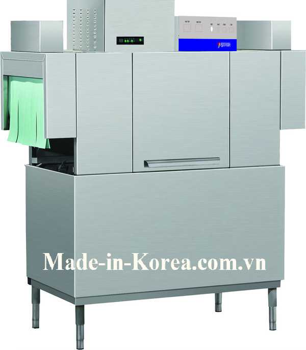Máy rửa bát công nghiệp băng truyền công suất 4000-4500 bát đĩa/giờ WD-R1